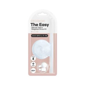 Grosmimi Silicone Teat & Weighted Straw Kit