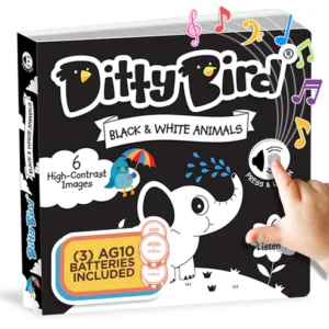 Ditty Bird Sound Book: Black & White Animals
