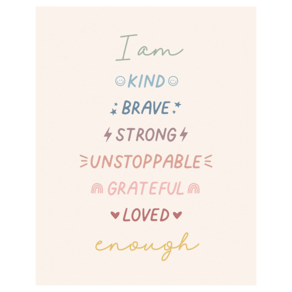 Affirmations Banner Muted Rainbow_0
