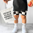 Alphabet Black Canvas Hang Sign_1