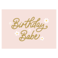 Birthday Babe Banner Daisies_0