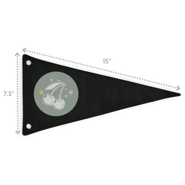 Boo Halloween Canvas Pennant Flag_1