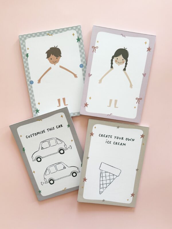 Design-a-Doll Boys Pretend Play Notepad_2
