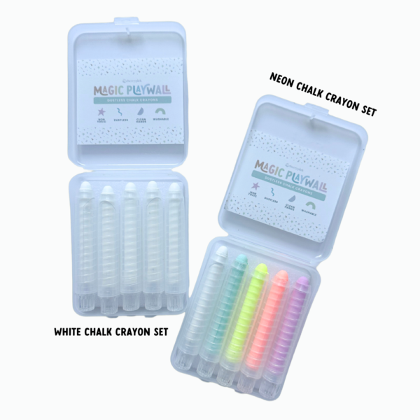 Dustless Chalk Crayons Magnetic Holder Bundle for_1