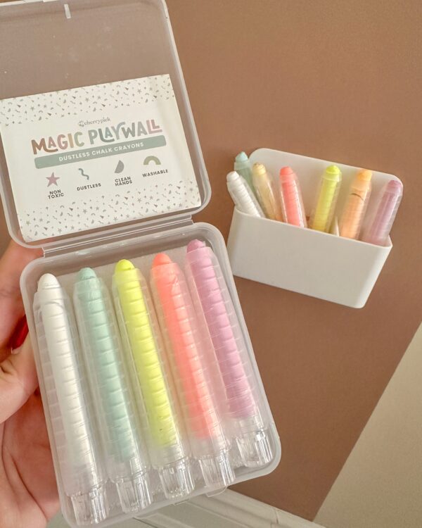 Dustless Chalk Crayons Magnetic Holder Bundle for_3