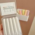 Dustless Chalk Crayons Magnetic Holder Bundle for_4