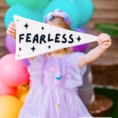 Fearless Canvas Pennant Flag_1