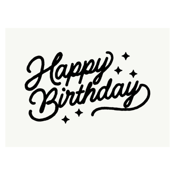 Happy Birthday Banner BW Classic_0