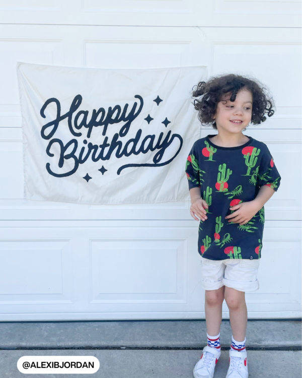 Happy Birthday Banner BW Classic_1