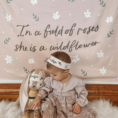 In A Field of Roses She Is A Wildflower Banner_1