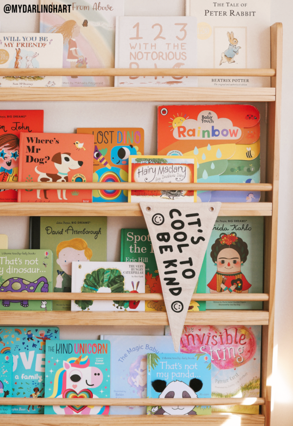 Its Cool To Be Kind Canvas Pennant Flag_1
