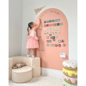 JUMBO Magic Playwall - Arch Magnetic Wall Decal for Kids