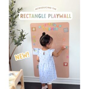 Magic Playwall - Rectangle Magnetic Wall Decal for Kids