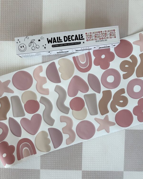 Peel Stick Fabric Wall Stickers - Abstract Shapes_4