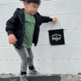 Skater Boy Black Canvas Hang Sign_4