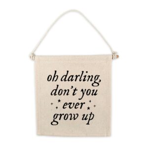 TS Don't You Ever Grow Up Swiftie Canvas Hang Sign