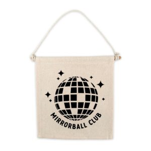 TS Mirrorball Club Swiftie Canvas Hang Sign