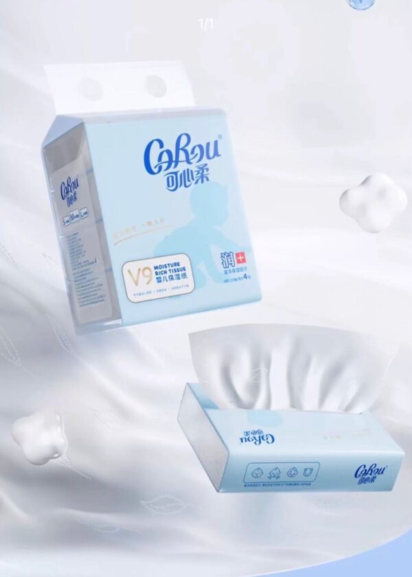 Corou Baby Moisturizing Tissues0