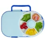 GoBe Kids Lunchbox with Snack Spinner - blueberry blue