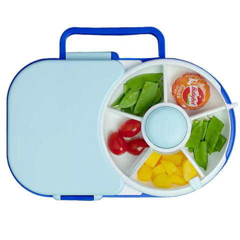 GoBe Kids Lunchbox with Snack Spinner - blueberry blue GoBe Kids Lunchbox with Snack Spinner - blueberry blue