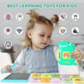 Green Dinosaur Talking Flash Cards Educational Toy3