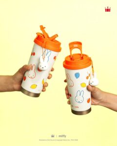 Holly's X MIFFY Two-Way Keyring Tumbler 550ml