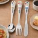 LILFANT Miffy All-Stainless Steel 3-Piece Set Spoon Fork Knife