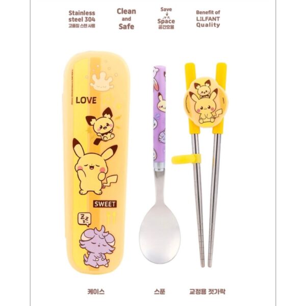 Lilfant Pokemon Learning Cutlery Set