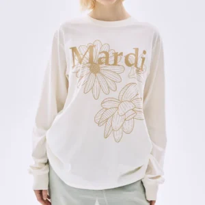 Mardi Mercredi TShirt Long Sleeve Triple Flower