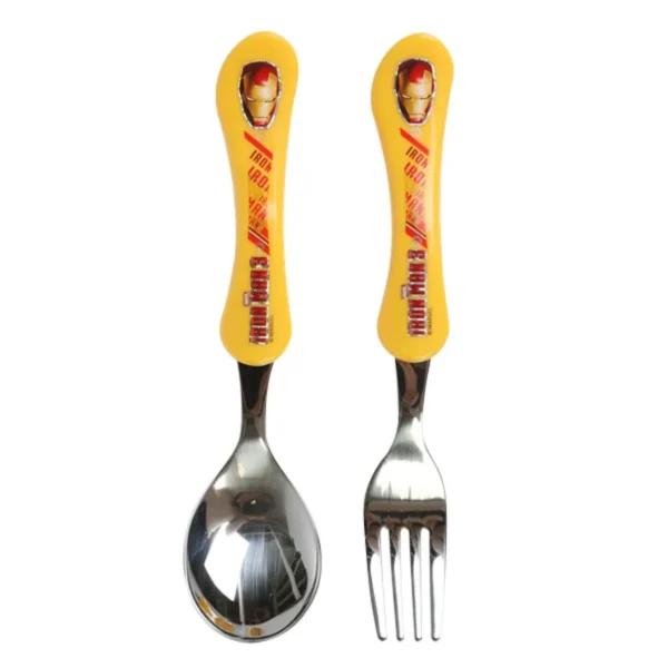 Marvel Ironman 3 Spoon & Fork Set