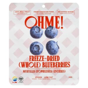 OHME! Premium Freeze Dried Blueberries - 46g