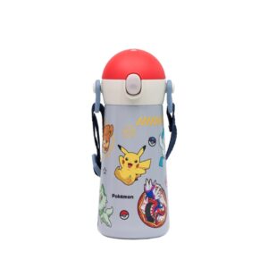 Pokemon One Touch Double Stainless Steel Insulated Water Bottle, 460ml