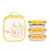 Pokemon Triple Stainless Steel Lunch Box & Square Insulated Lunch Bag