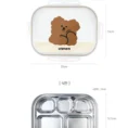 UBMOM Choco Mong stainless steel divided plate2