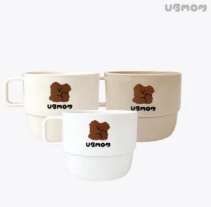 UBMOM Choco Mong Handle Cup Set