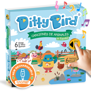 Ditty Bird - Canciones de Animales en Español | USB-C Rechargeable