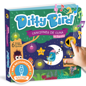 Ditty Bird - Canciones de Cuna en Español | USB-C Rechargeable