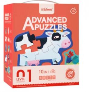 Mideer - Advanced Puzzle Level 01 Animal 40pcs