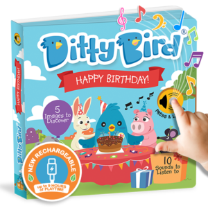 Ditty Bird - Happy Birthday - USB-C Rechargeable