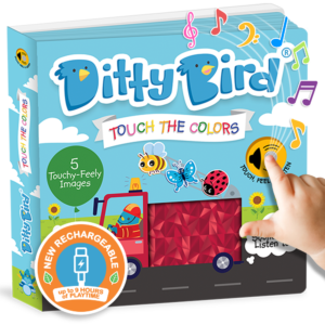 Ditty Bird - Touch the Colors - USB-C Rechargeable