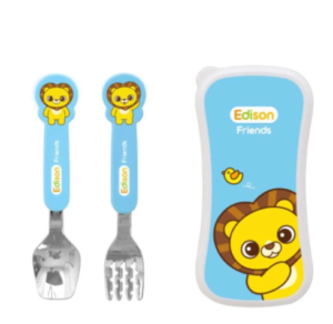 EDISON SPOON&FORK CASE SET FOR BABY