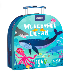Mideer - Portable Puzzle Box: Wonderful Ocean 104P