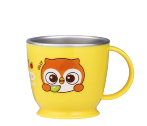 EDISON NON-SLIP STAINLESS SINGLE HANDLE CUP