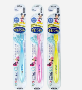 LION Disney Mickey Toothbrush | Ages 3-5 Pack of 3