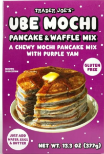 Trader Joe's Ube Mochi Pancake & Waffle Mix