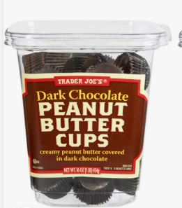 Trader Joe's Dark Chocolate Peanut Butter Cups 16oz