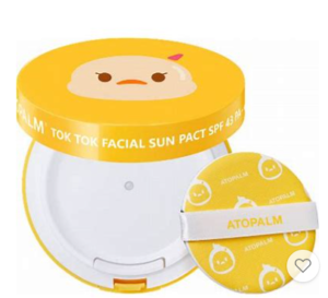 Atopalm Facial Sun Pact | Sun Cushion SPF43 PA+++ | 15g