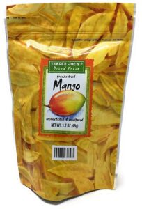 Trader Joe’s Freeze Dried Mango – 48g