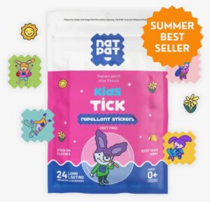 NATPAT Tick Repellent Stickers - 24 pack