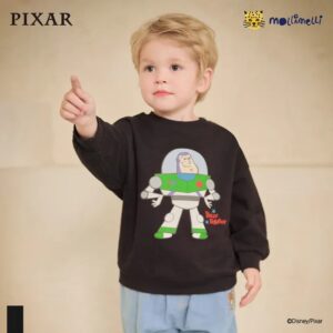 Mollimelli X Toy Story  Black Long sleeve Sweater